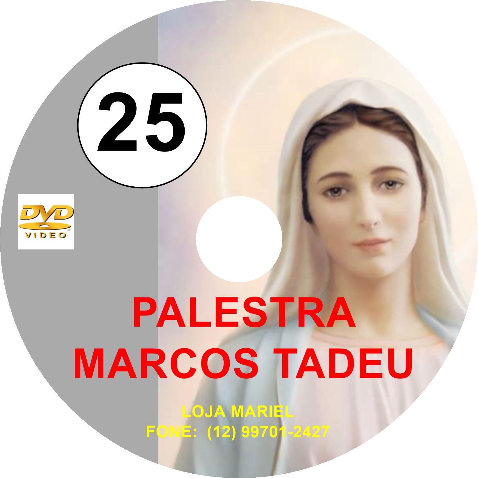 DVD Palestra Marcos Tadeu 25 DVD Palestra Marcos Tadeu 25